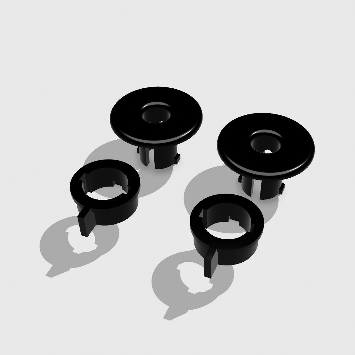 Classic Mini Seat Grommet For the Lock Down Handle - To replace CZH2730