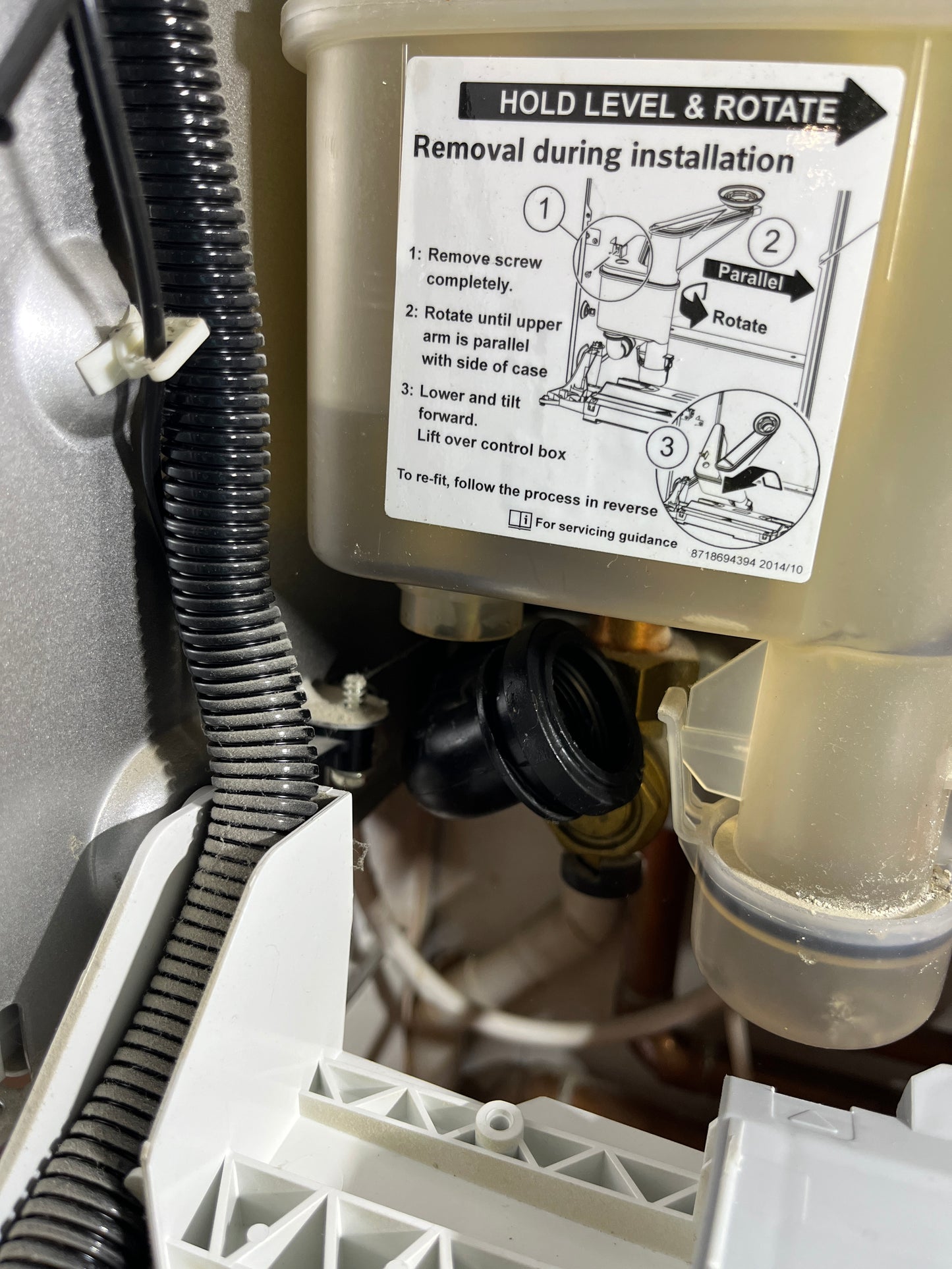 Condense Siphon Stopper - Trap Cap - Greenstar i and 4000