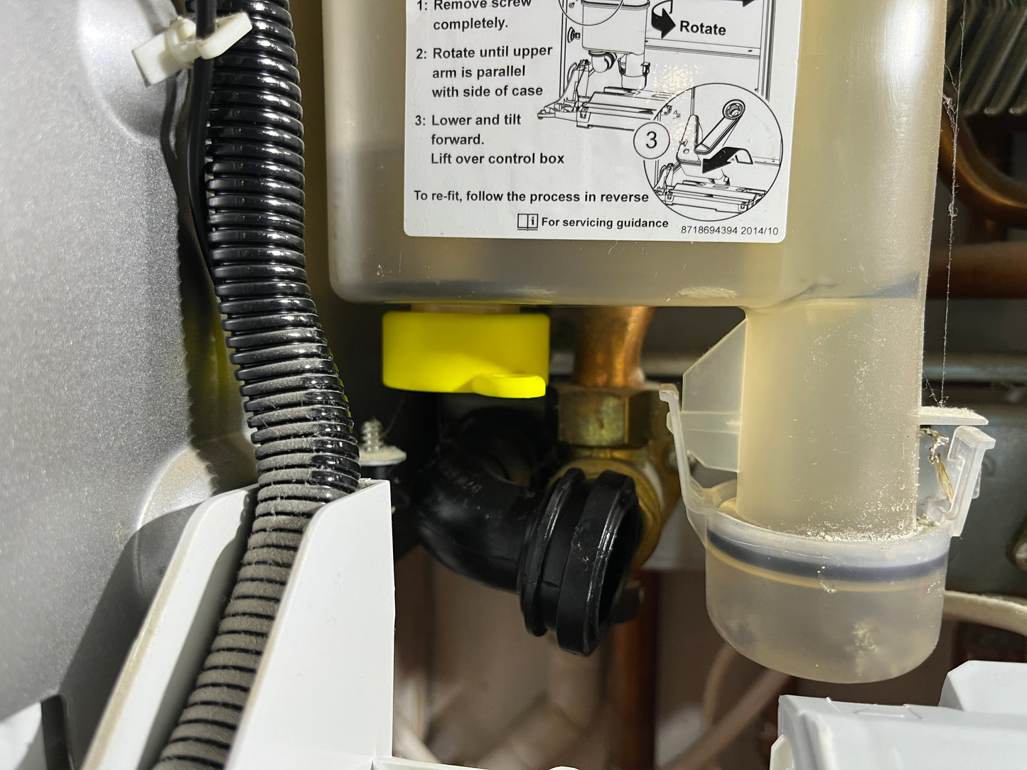 Condense Siphon Stopper - Trap Cap - Greenstar i and 4000