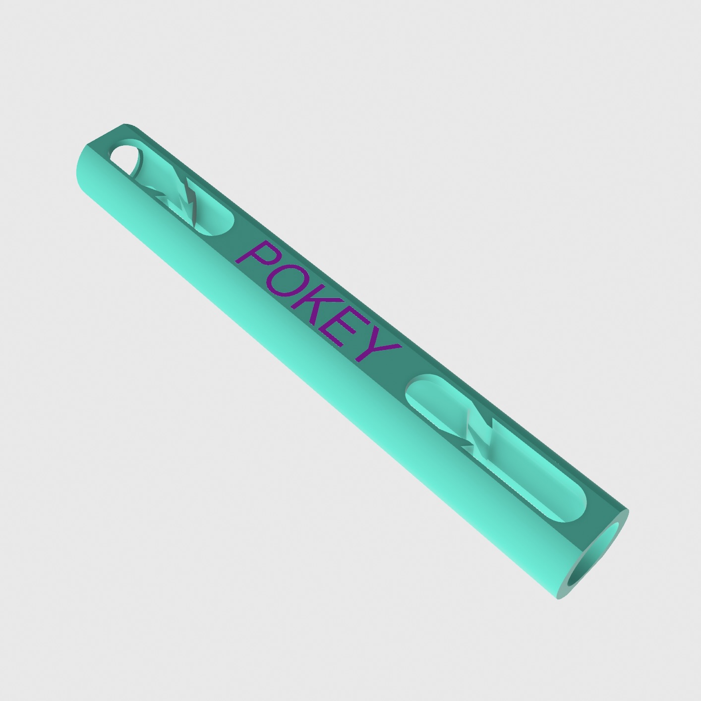Rigid Manometer Tube Support - Pokey