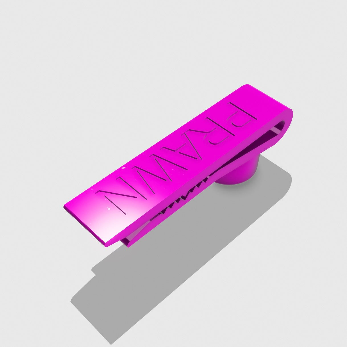 Clip on gas key - The Prawn