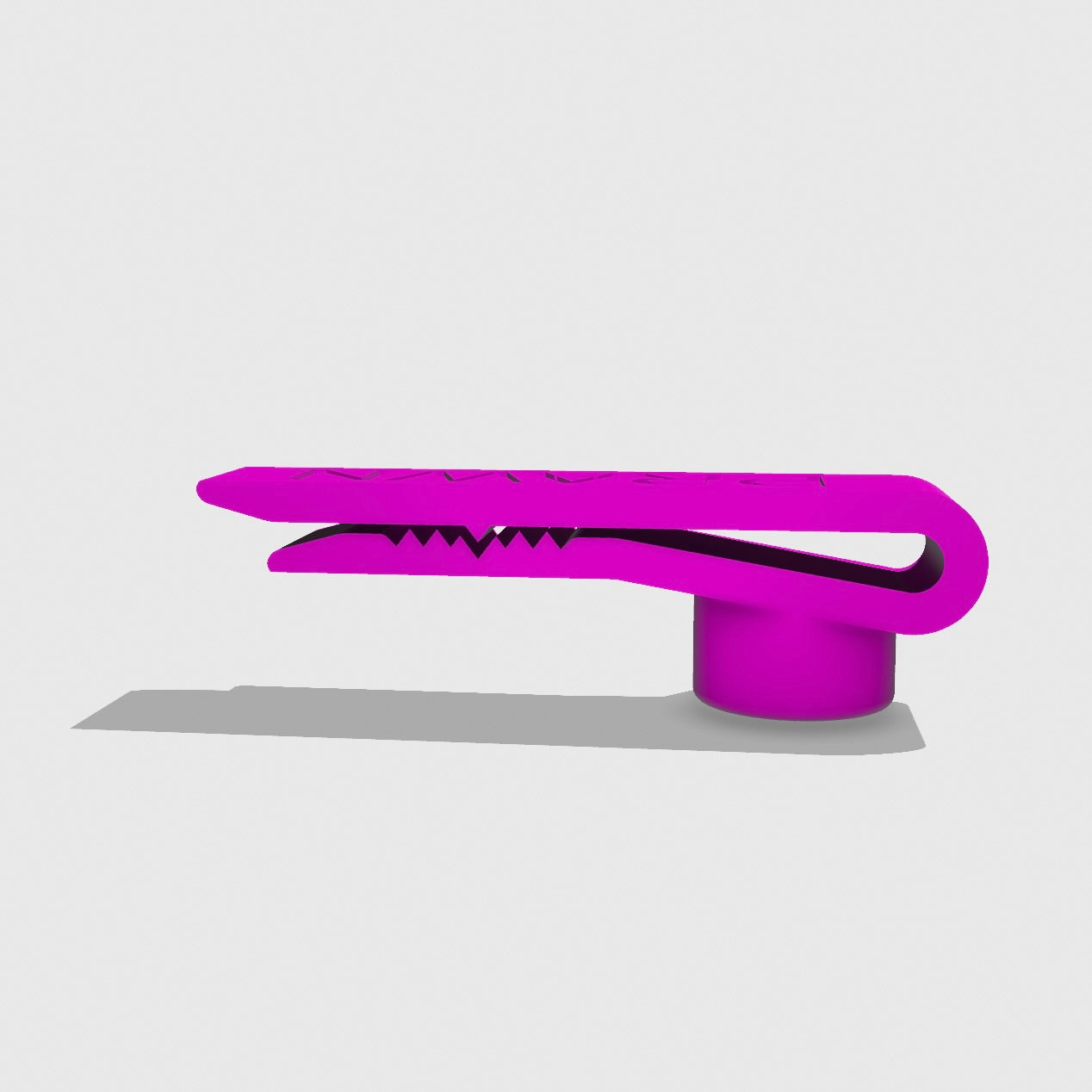 Clip on gas key - The Prawn
