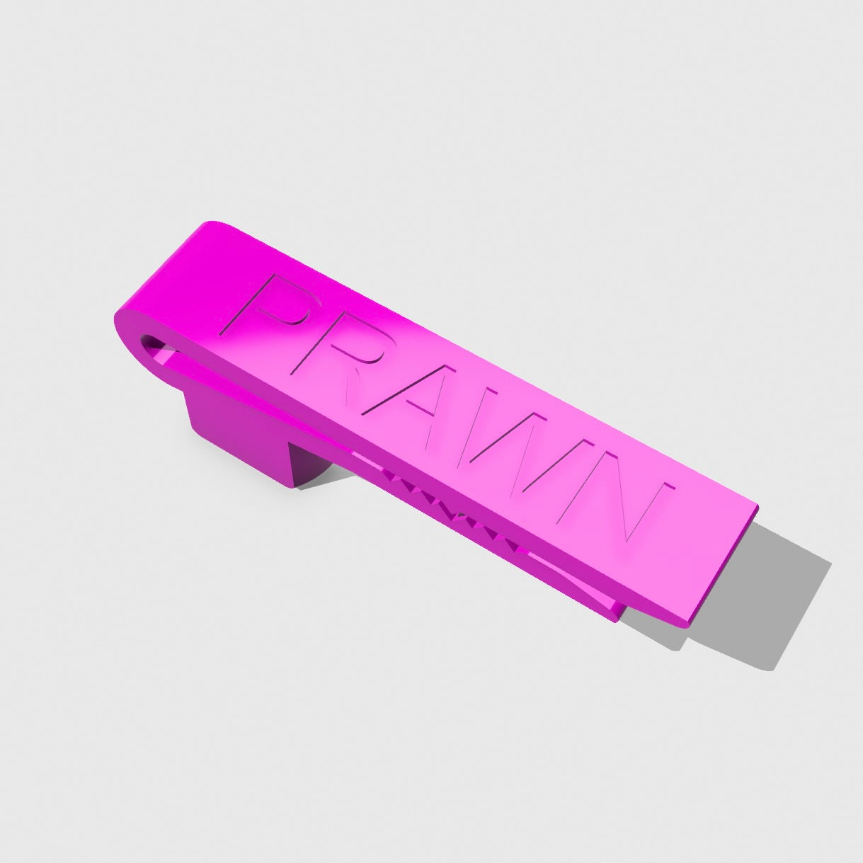 Clip on gas key - The Prawn